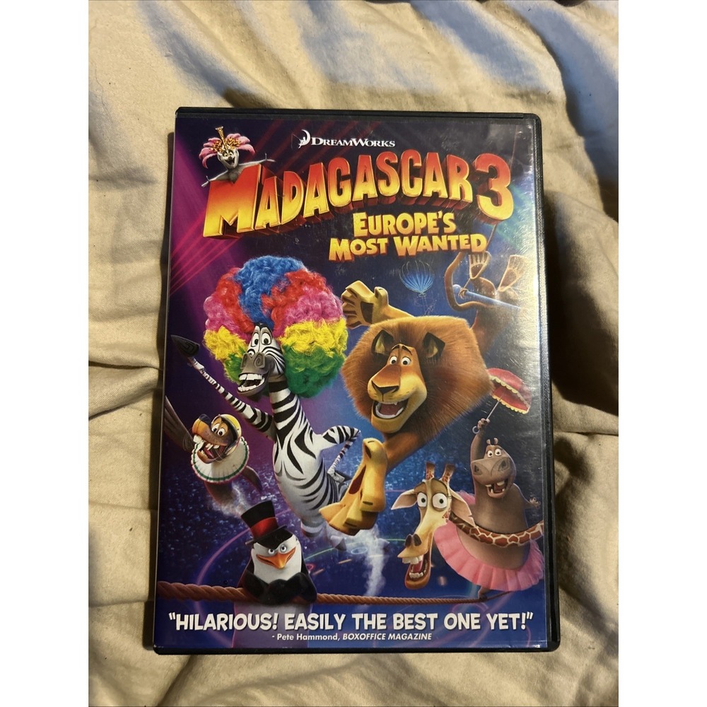 Madagascar 3: Europe's Most Wanted DVD